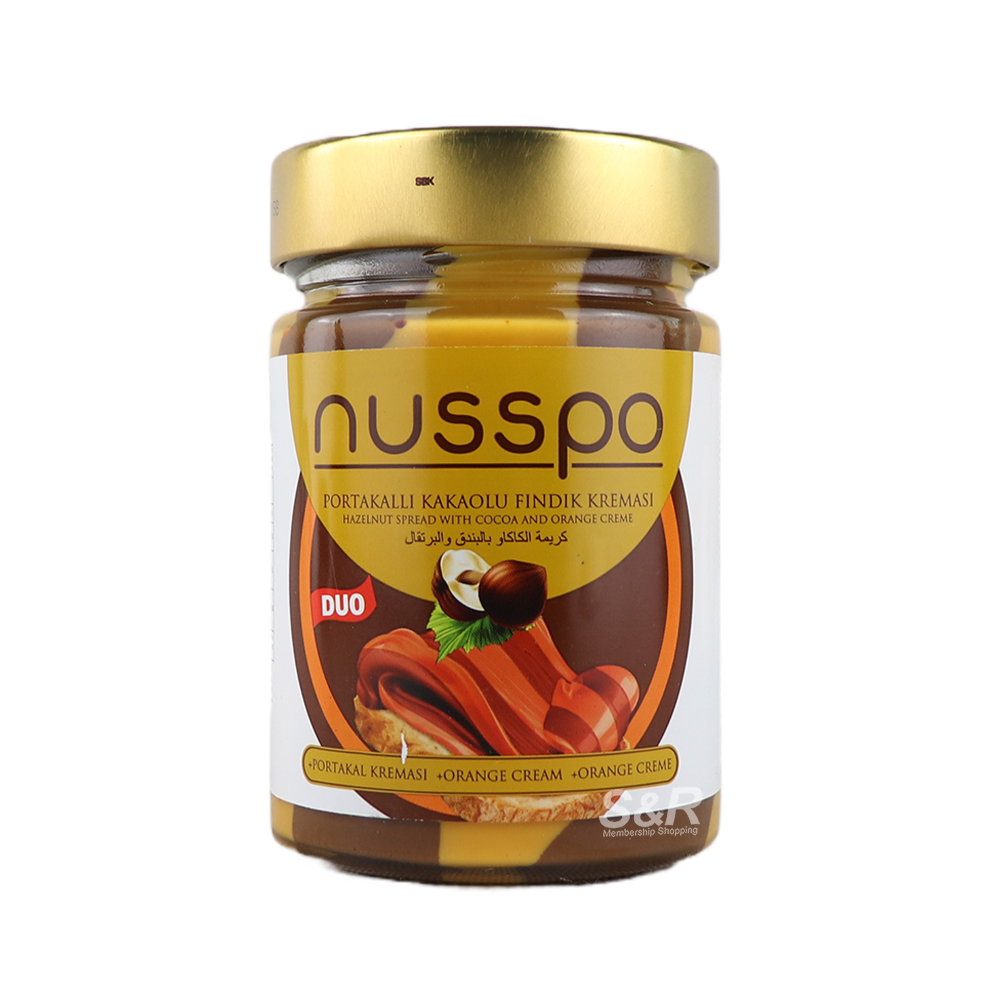 Nusspo Cocoa And Orange Creme Hazelnut Spread 350g Nusspo Cocoa And Orange Creme Hazelnut Spread 350g